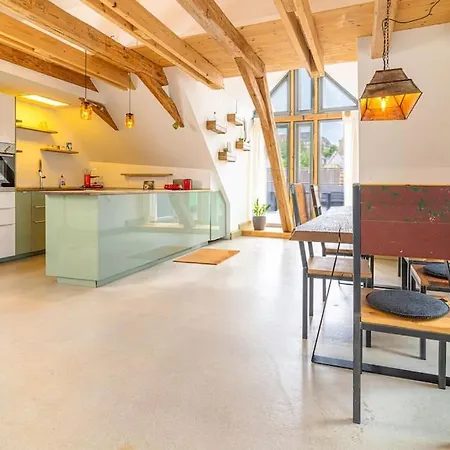 Schiffbruecke 40 Mit Dachterrasse & Hafenblick Apartmán