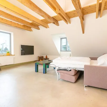 Apartment Schiffbruecke 40 Mit Dachterrasse & Hafenblick *